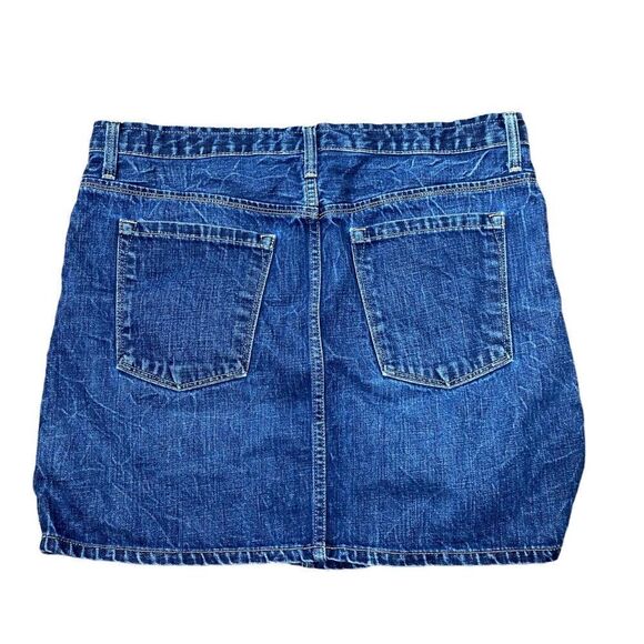 J.Crew Women's Denim Mini Skirt Size 31 - Classic Blue - Picture 3 of 5